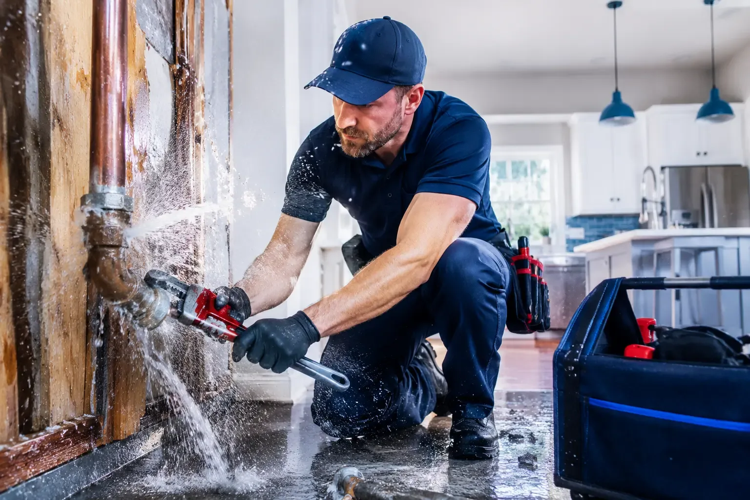 Local emergency pipe repair professionals in Whiteman Air Force Base, MO
